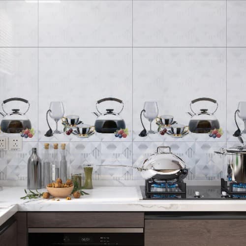 kitchen wall tiles design in bangladesh (DR3060-024K Wall)