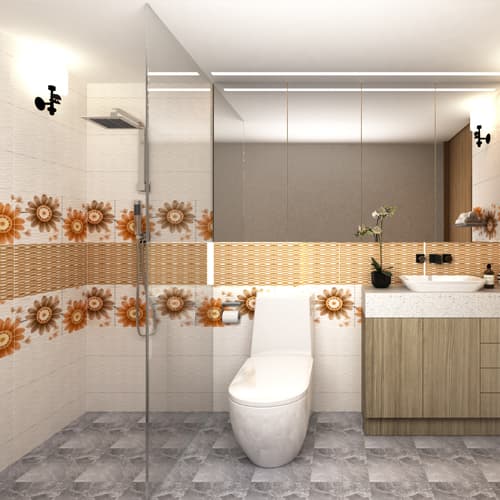 Latest Porcelain and Ceramic Tile Trends for Your Restrooms