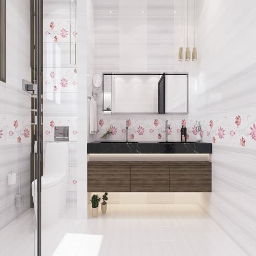 Latest Porcelain and Ceramic Tile Trends for Your Restrooms