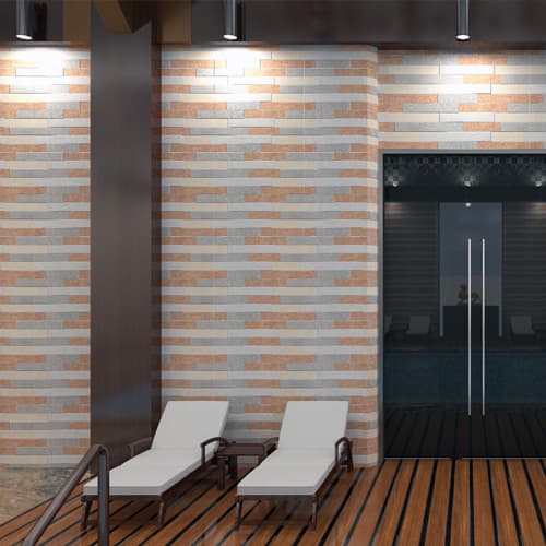 wall tiles design for office (MRT3060-004GR Wall)