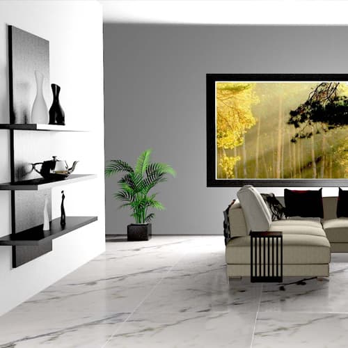 modern living room floor tiles design (GP6060-004GR)