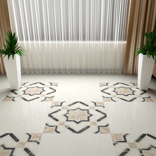 best floor tiles for living room (NP6060-027YE Floor)